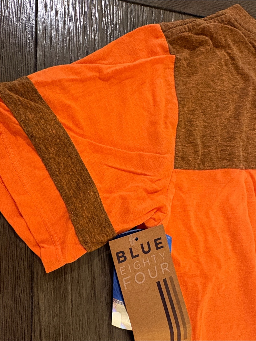 NWT [Blue 84] Oklahoma State Cowboys NCAA Short-Sleeve High/Low Top Women’s L - Picture 8 of 10